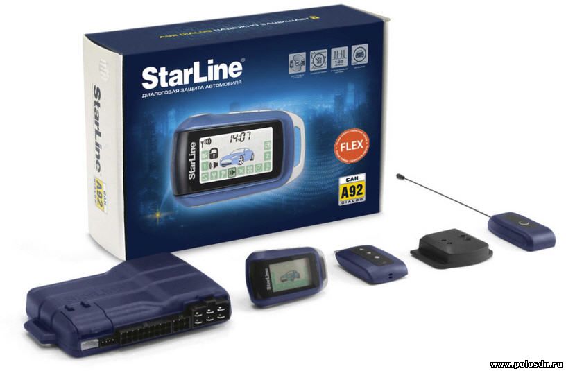 StarLine A92 CAN, Поло седан, Установка автосигнализации Поло седан, Volkswagen Polo Sedan