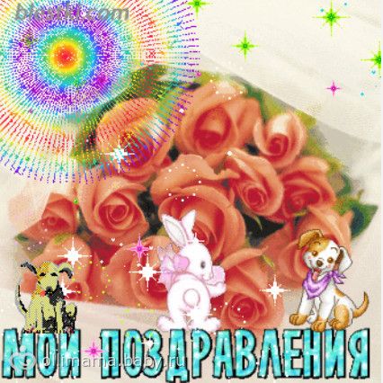Живые картинки с именинницей